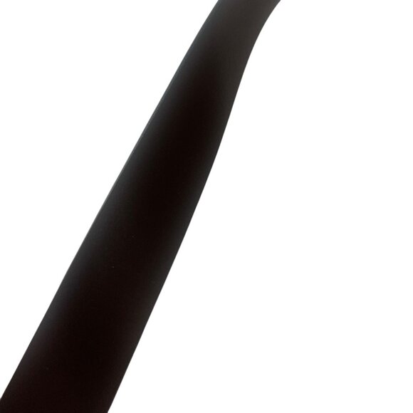 Banana Republic Leather Belt Mens Black Silver Buckle 36" - Picture 6 of 8